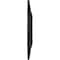 Ekena Millwork Bordeaux Ceiling Medallion (Fits Canopies up to 3 1/4"), Hnd-Painted Steel Gray, 22 5/8"OD x 1 3/4"P CM22BOSGS - alternate 3